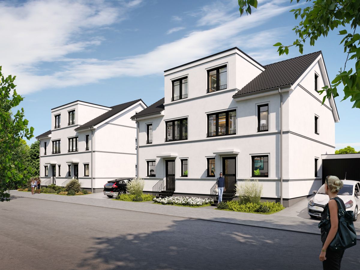 Haus Typ L Straßenansicht